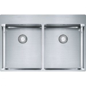 Evier à Poser Franke Box 2 grands bacs inox 770 mm