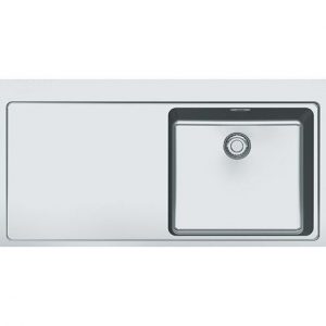 Evier à Poser Franke Mythos 1 bac inox avec plage 1000 mm 1270380450