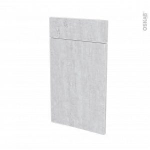 Facades De Cuisine 1 Porte 1 Tiroir N51 Hoda Beton L40 X H70 Cm