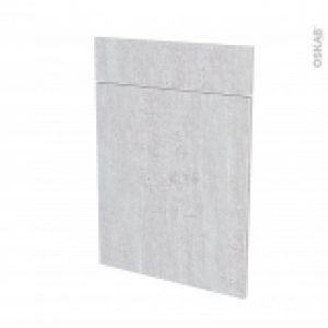 Facades De Cuisine 1 Porte 1 Tiroir N54 Hoda Beton L50 X H70 Cm