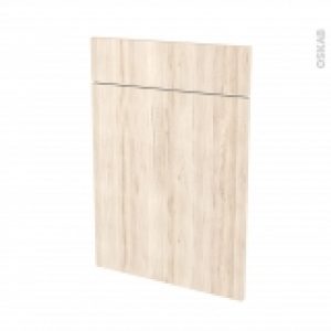 Facades De Cuisine 1 Porte 1 Tiroir N54 Ikoro Chene Clair L50 X H70 Cm