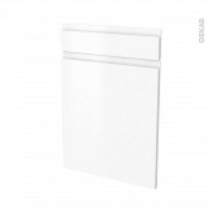 Facades De Cuisine 1 Porte 1 Tiroir N54 Ipoma Blanc Mat L50 X H70 Cm