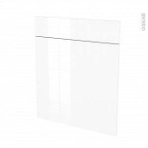 Facades De Cuisine 1 Porte 1 Tiroir N56 Bora Blanc L60 X H70 Cm