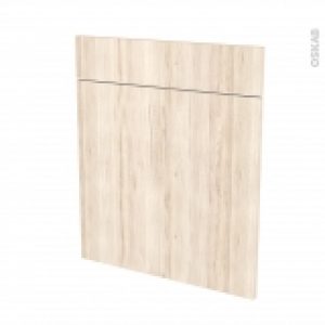 Facades De Cuisine 1 Porte 1 Tiroir N56 Ikoro Chene Clair L60 X H70 Cm