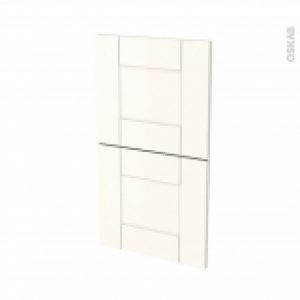 Facades De Cuisine 2 Tiroirs N52 Filipen Ivoire L40 X H70 Cm