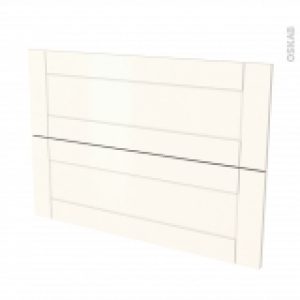 Facades De Cuisine 2 Tiroirs N61 Filipen Ivoire L100 X H70 Cm