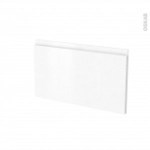 Facades De Cuisine Face Tiroir N10 Ipoma Blanc Mat L60 X H35 Cm