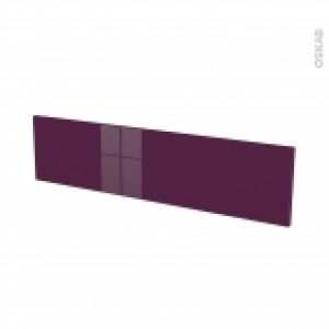 Facades De Cuisine Face Tiroir N41 Keria Aubergine L100 X H25 Cm