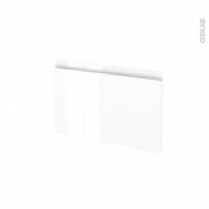 Facades De Cuisine Face Tiroir N7 Ipoma Blanc Brillant L50 X H31 Cm
