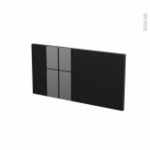 Facades De Cuisine Face Tiroir N8 Keria Noir L60 X H31 Cm