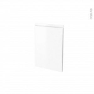 Facades De Cuisine Porte N14 Ipoma Blanc Mat L40 X H57 Cm