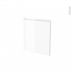 Facades De Cuisine Porte N15 Ipoma Blanc Brillant L50 X H57 Cm