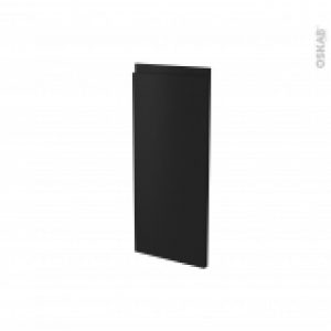 Facades De Cuisine Porte N18 Ipoma Noir Mat L30 X H70 Cm