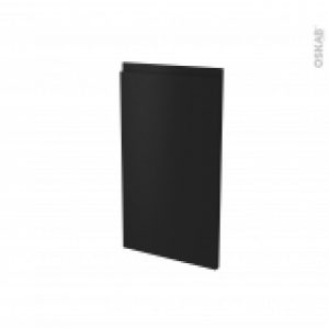 Facades De Cuisine Porte N19 Ipoma Noir Mat L40 X H70 Cm
