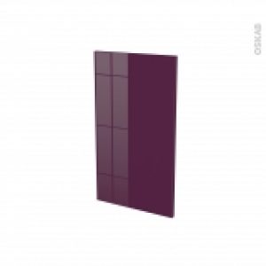 Facades De Cuisine Porte N19 Keria Aubergine L40 X H70 Cm