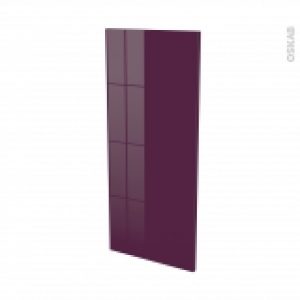 Facades De Cuisine Porte N23 Keria Aubergine L40 X H92 Cm