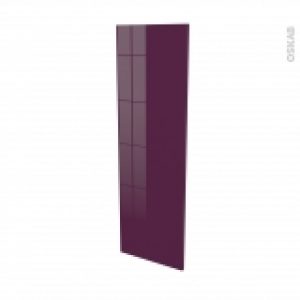 Facades De Cuisine Porte N26 Keria Aubergine L40 X H125 Cm