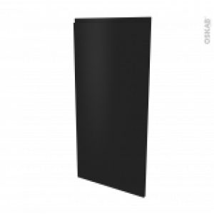 Facades De Cuisine Porte N27 Ipoma Noir Mat L60 X H125 Cm