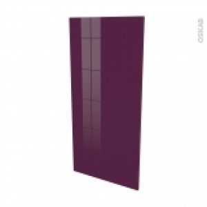 Facades De Cuisine Porte N27 Keria Aubergine L60 X H125 Cm