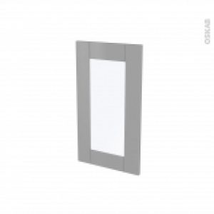 Facades De Cuisine Porte N83 Vitre Filipen Gris L40 X H70 Cm