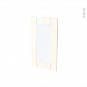 Facades De Cuisine Porte N83 Vitre Filipen Ivoire L40 X H70 Cm