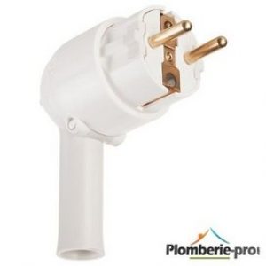 Fiche à extraction facilité 2P+T blanche Legrand 050175