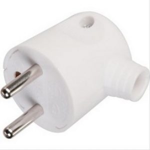 Fiche sortie latérale 2P+T mâle noir