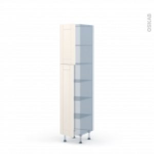 Filipen Ivoire Kit Renovation 18 Armoire Etagere N1926 2 Portes L40Xh195Xp60