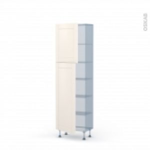 Filipen Ivoire Kit Renovation 18 Armoire Etagere N2127 Prof37 2 Portes L60Xh195Xp375