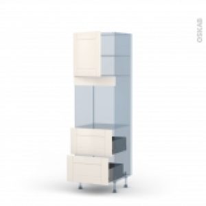 Filipen Ivoire Kit Renovation 18 Colonne Four N1657 1 Porte 2 Casseroliers L60Xh195Xp60