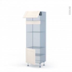 Filipen Ivoire Kit Renovation 18 Colonne Fourmo 3638 N1016 1 Abattant 1 Porte L60Xh195Xp60