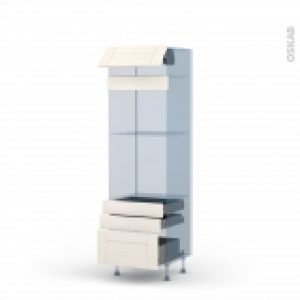 Filipen Ivoire Kit Renovation 18 Colonne Fourmo 45 N559 1 Abattant 3 Tiroirs L60Xh195Xp60