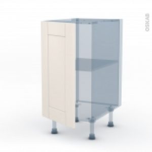 Filipen Ivoire Kit Renovation 18 Meuble Bas Cuisine 1 Porte L40Xh70Xp60