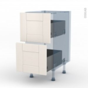 Filipen Ivoire Kit Renovation 18 Meuble Casserolier 2 Tiroirs L40Xh70Xp60