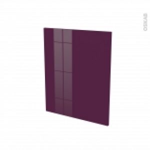 Finition Cuisine Joue N29 Keria Aubergine Avec Sachet De Fixation L58 X H70 X Ep16 Cm