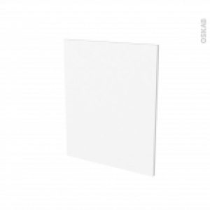 Finition Cuisine Joue N29 Static Blanc Avec Sachet De Fixation A Redecouper L58 X H57 X Ep16 Cm