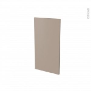 Finition Cuisine Joue N30 Ginko Taupe A Redecouper Avec Sachet De Fixation L37 X H35 X Ep16 Cm
