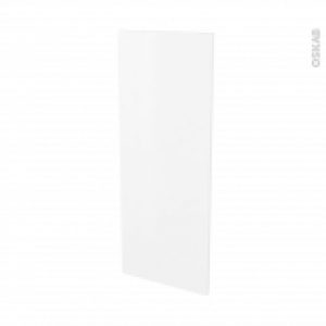 Finition Cuisine Joue N32 Ginko Blanc Avec Sachet De Fixation L37 X H92 X Ep16 Cm