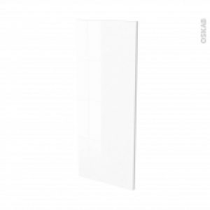 Finition Cuisine Joue N32 Iris Blanc Avec Sachet De Fixation L37 X H92 X Ep16 Cm