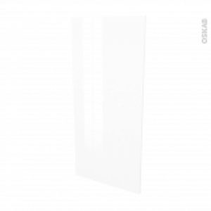 Finition Cuisine Joue N33 Bora Blanc Avec Sachet De Fixation L58 X H125 X Ep16 Cm