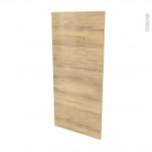 Finition Cuisine Joue N33 Ipoma Chene Naturel Avec Sachet De Fixation L58 X H125 X Ep16 Cm