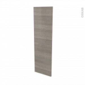 Finition Cuisine Joue N34 Stilo Noyer Naturel Avec Sachet De Fixation L37 X H125 X Ep16 Cm