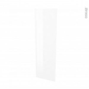 Finition Cuisine Joue N88 Bora Blanc Avec Sachet De Fixation L58 X H195 X Ep 16 Cm