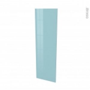 Finition Cuisine Joue N88 Keria Bleu Avec Sachet De Fixation L58 X H195 X Ep 16 Cm