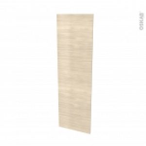 Finition Cuisine Joue N88 Stilo Noyer Blanchi Avec Sachet De Fixation 2 Parties L58 X H195 X Ep 16 Cm