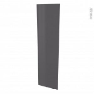 Finition Cuisine Joue N89 Ginko Gris Avec Sachet De Fixation L58 X H217 X Ep 16 Cm