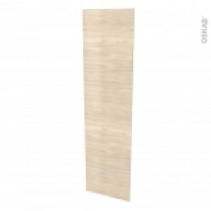 Finition Cuisine Joue N89 Stilo Noyer Blanchi Avec Sachet De Fixation 2 Parties L58 X H217 X Ep 16 Cm