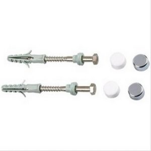 Fixation au sol, fourreau et tête héxagonale, Cheville Ø8×40, vis Ø6×70 par 2 – Bol-fixations