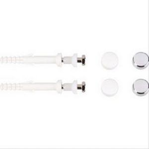 Fixation au sol, tête hexagonale fendue, Cheville Ø8×60, vis Ø6×60 par 2 – RAM