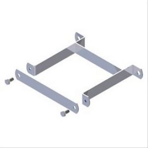 Fixation murale pour séparateur hydraulique P-Pro 80-80, 2 pièces